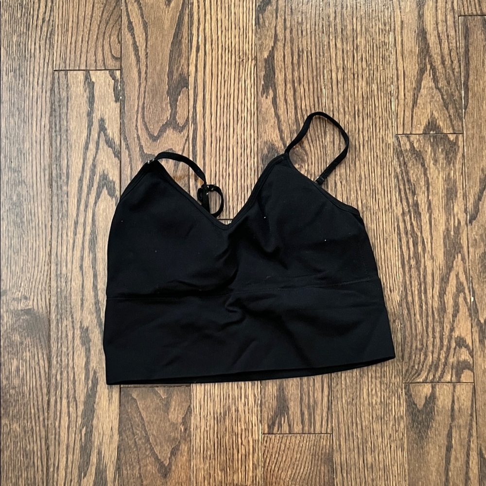 Dynamite Black Bralette Top